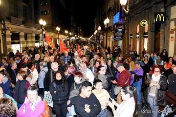 Telde se suma a la manifestación por la Igualdad (Foto Antonio Alí y TA)
